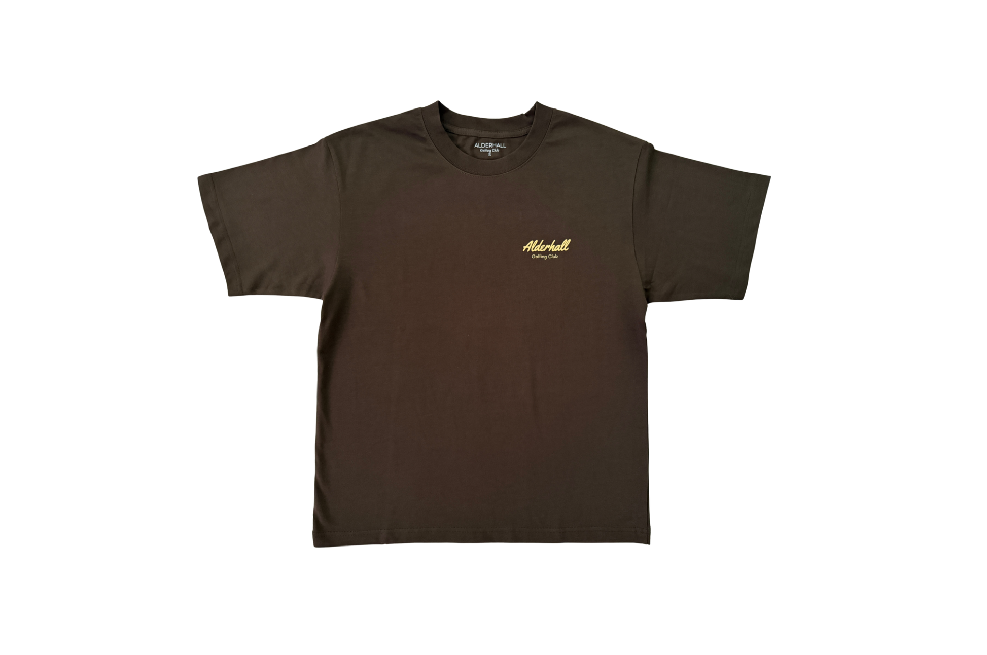 Alderhall Golf Clubhouse Espresso Tee Front View