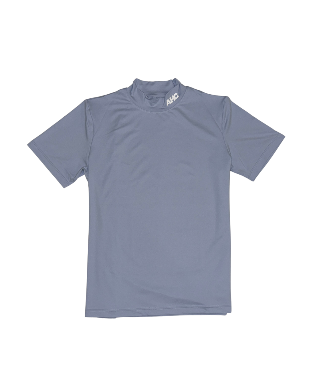 Alderhall Golf Sky Mock Neck Shirt Front View