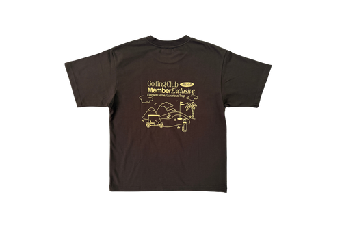 The Clubhouse Tee — Espresso